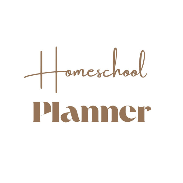 Homeschool Planner